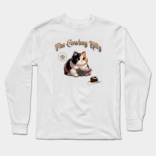 The Cowboy Kitty Long Sleeve T-Shirt